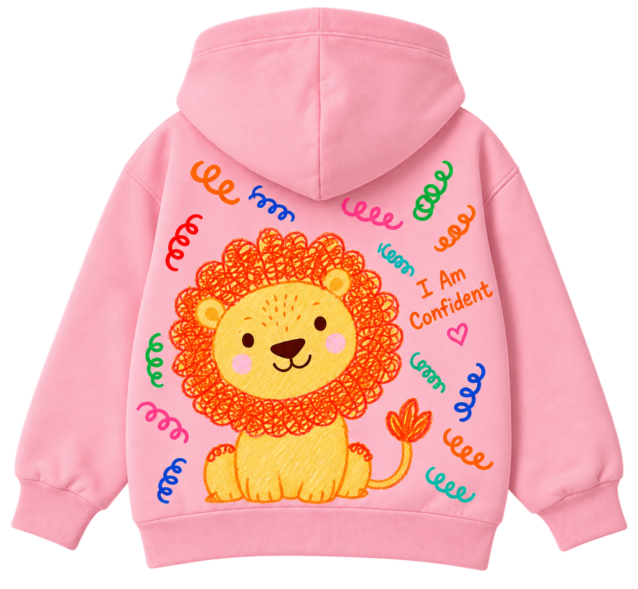 The CurlyCubs Hoodie — back