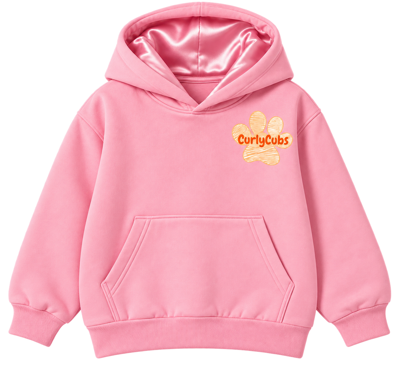 The CurlyCubs Hoodie — front