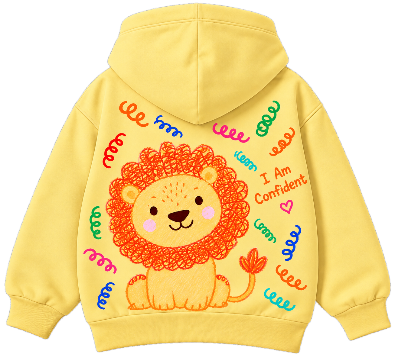 The Original CurlyCubs Hoodie — back